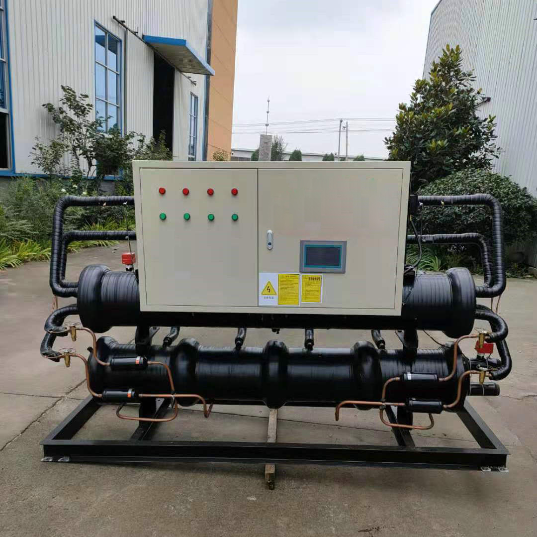 黄山市污水源热泵水源热泵机组 - 方案